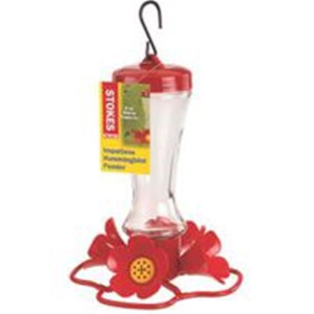 Hiatt Mfg Feeder Bird Glass Impatiens 38235 3027299